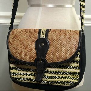 Anthropologie Jasper & Jeera Daybook Mini Satchel